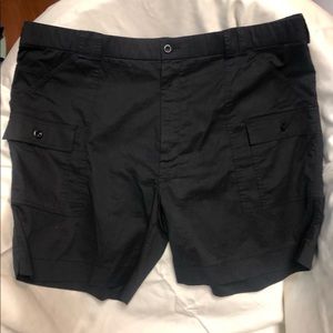SPORTIF USA- MENS JET BLACK CARGO SHORTS-sz44